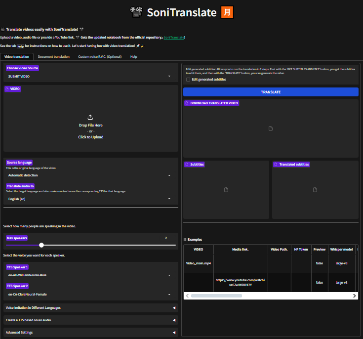 SonyTranslate