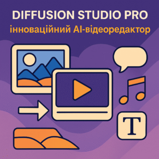 Diffusion Studio Pro — інноваційний AI-відеоредактор нового покоління