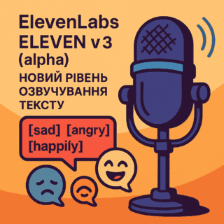 ElevenLabs запустила Eleven v3 (alpha): новий рівень озвучування тексту