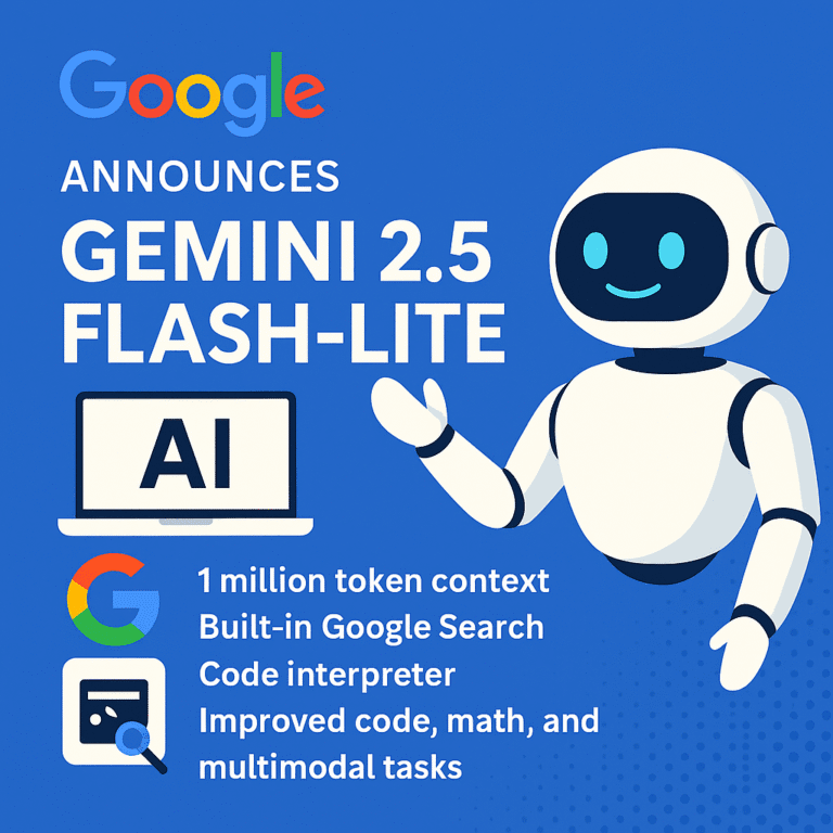 Google анонсувала Gemini 2.5 Flash-Lite — надшвидку й доступну версію ІІ-моделі