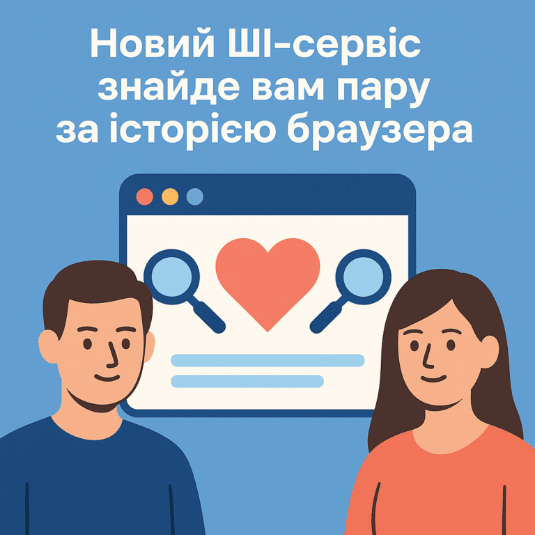 Штучний інтелект підбере ідеальну пару за вашими пошуками в браузері
