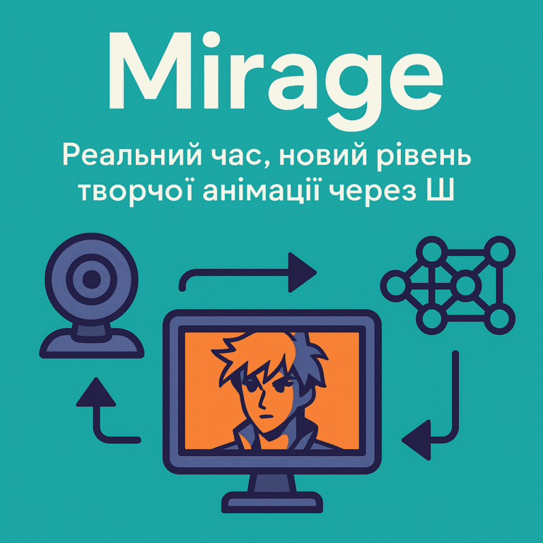 Mirage — реальний час, новий рівень творчої анімації через ШІ