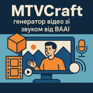 MTVCraft — перший публічний генератор відео зі звуком від BAAI