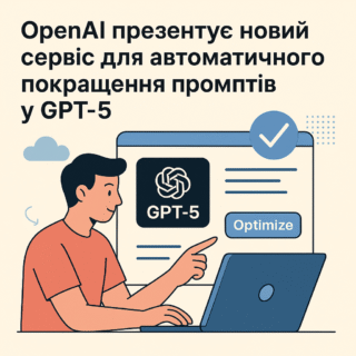 OpenAI презентує новий сервіс для автоматичного покращення промптів у GPT-5