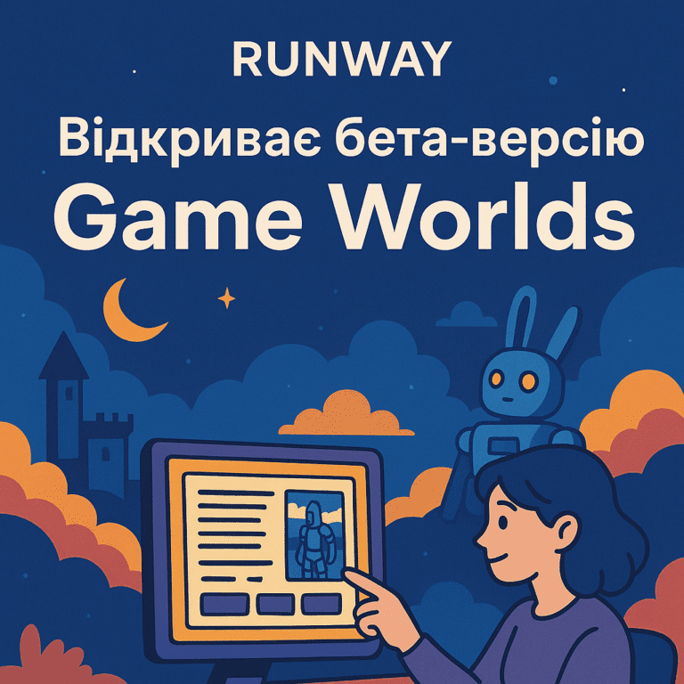 Runway відкриває бета-версію Game Worlds — нову еру інтерактивних текстових світів
