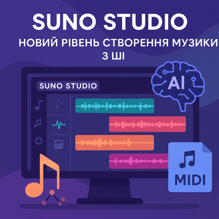 Suno Studio — новий рівень створення музики з ШІ