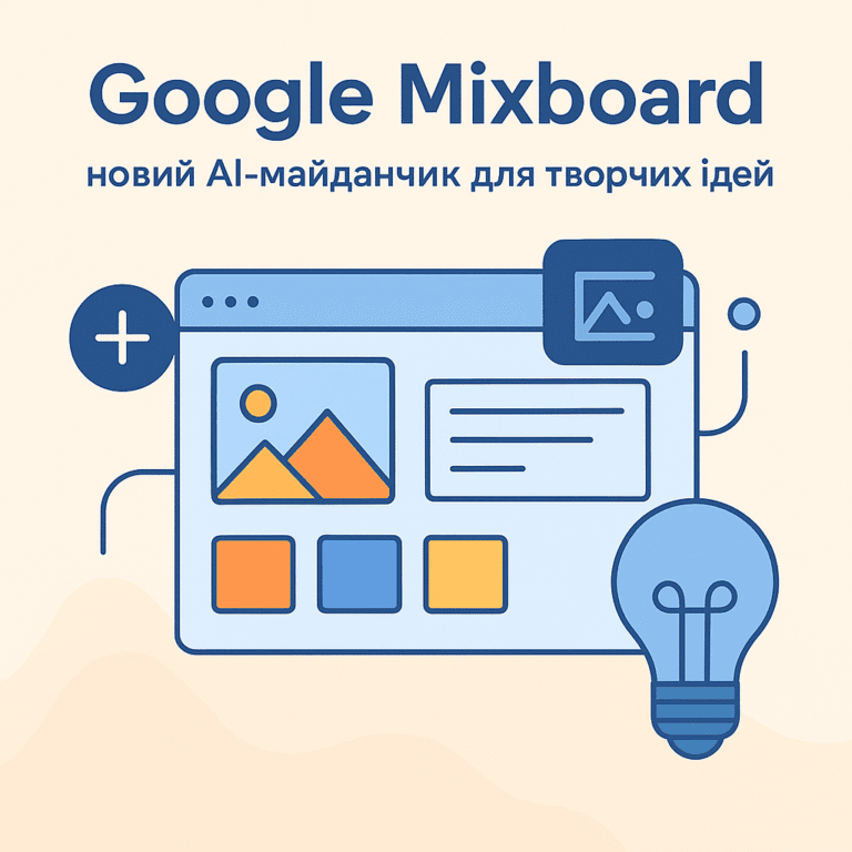 Google Mixboard — новий AI-майданчик для творчих ідей