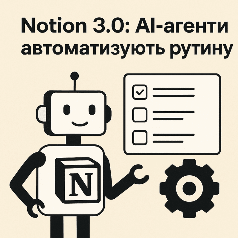 Notion 3.0: AI-агенти тепер автоматизують рутину