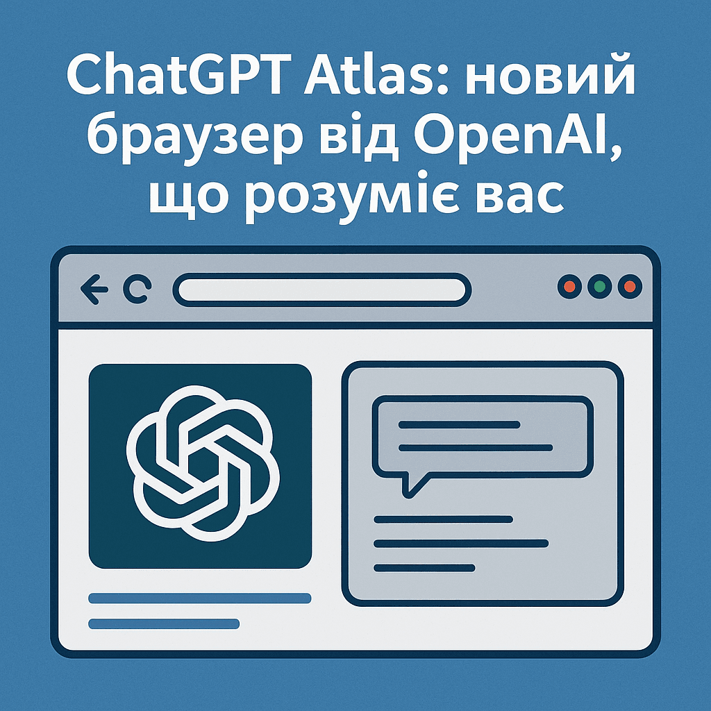 ChatGPT Atlas: новий браузер від OpenAI, що розуміє вас