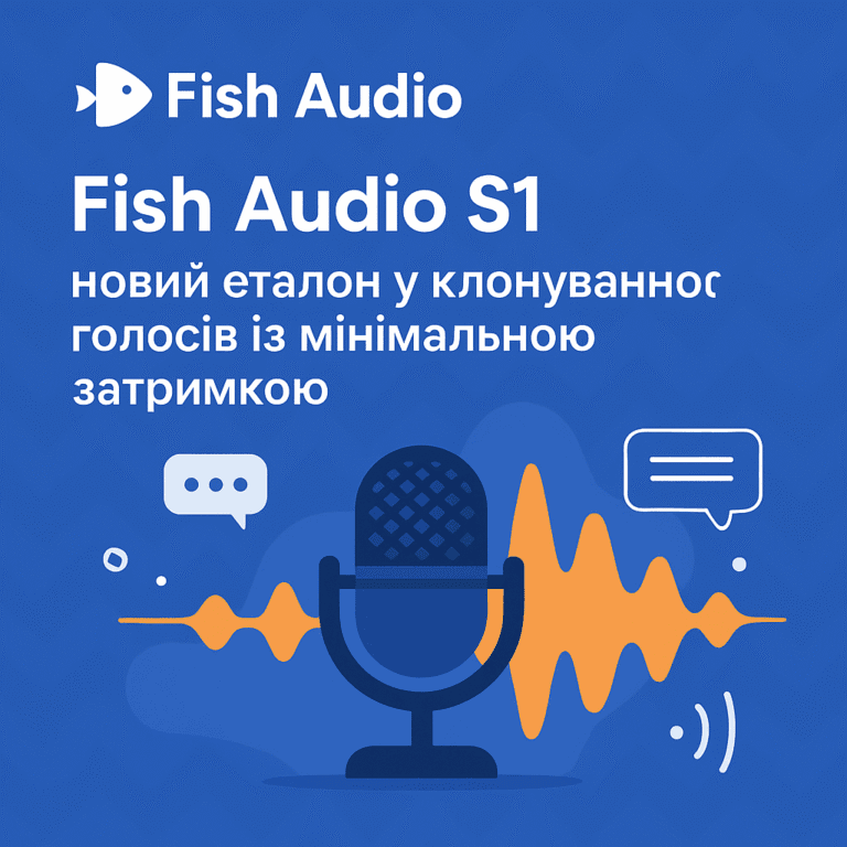 Fish Audio S1: новий еталон у клонуванні голосів із мінімальною затримкою