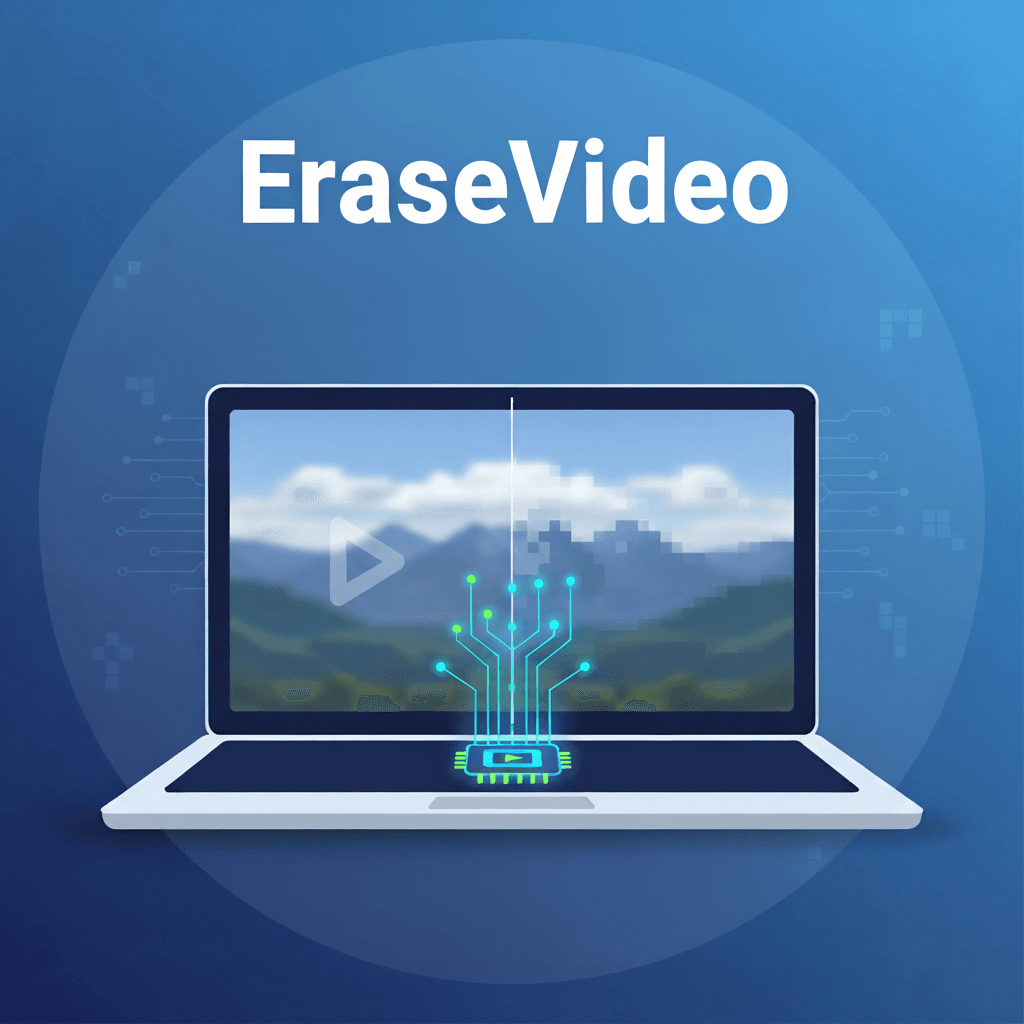 Огляд EraseVideo: Як стерти водяні знаки з відео локально за допомогою штучного інтелекту
