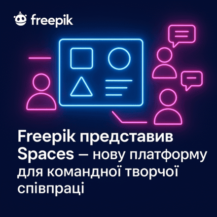 Freepik представив Spaces — нову платформу для командної творчої співпраці