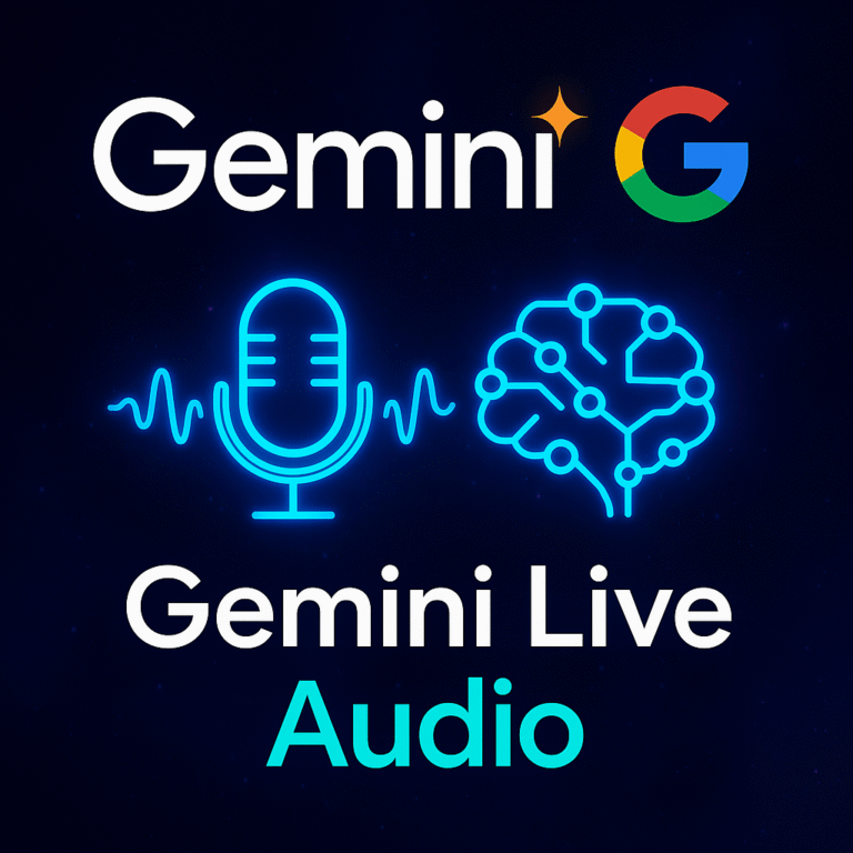 Gemini Live отримує вбудоване аудіо — голосове спілкування зі ШІ стає ще природнішим