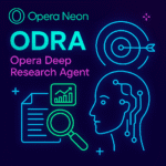 Opera представляє ODRA — глибокий дослідницький агент для браузера Neon