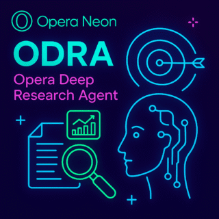 Opera представляє ODRA — глибокий дослідницький агент для браузера Neon