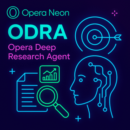 Opera представляє ODRA — глибокий дослідницький агент для браузера Neon