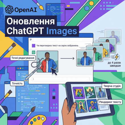 OpenAI представляє оновлений ChatGPT Images: точність, швидкість та творча свобода