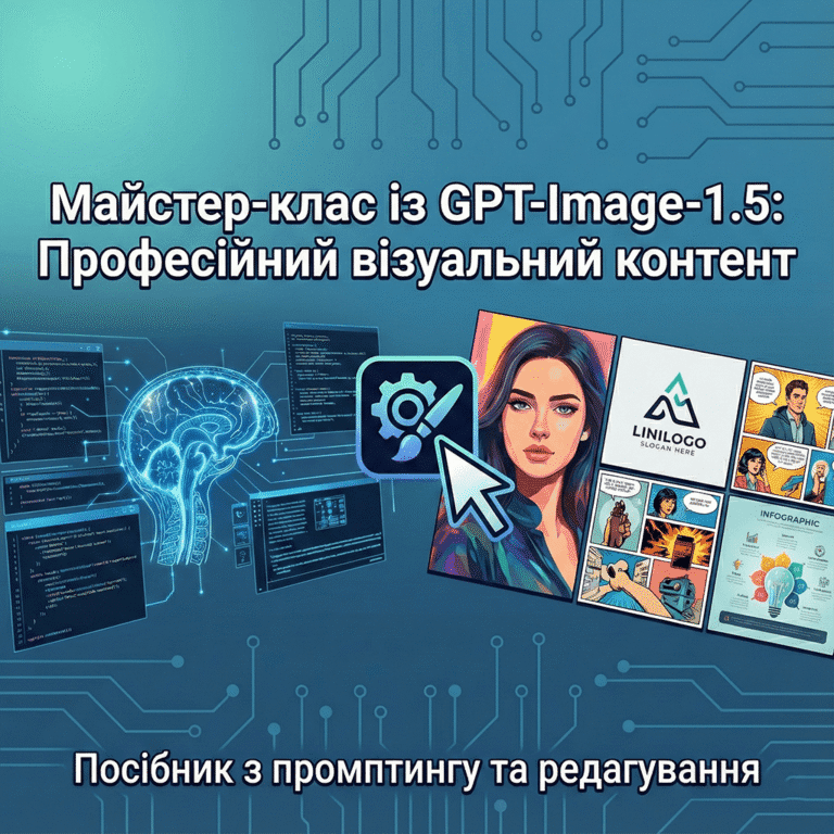 Гайд GPT Image 1.5: Як створювати професійний візуальний контент
