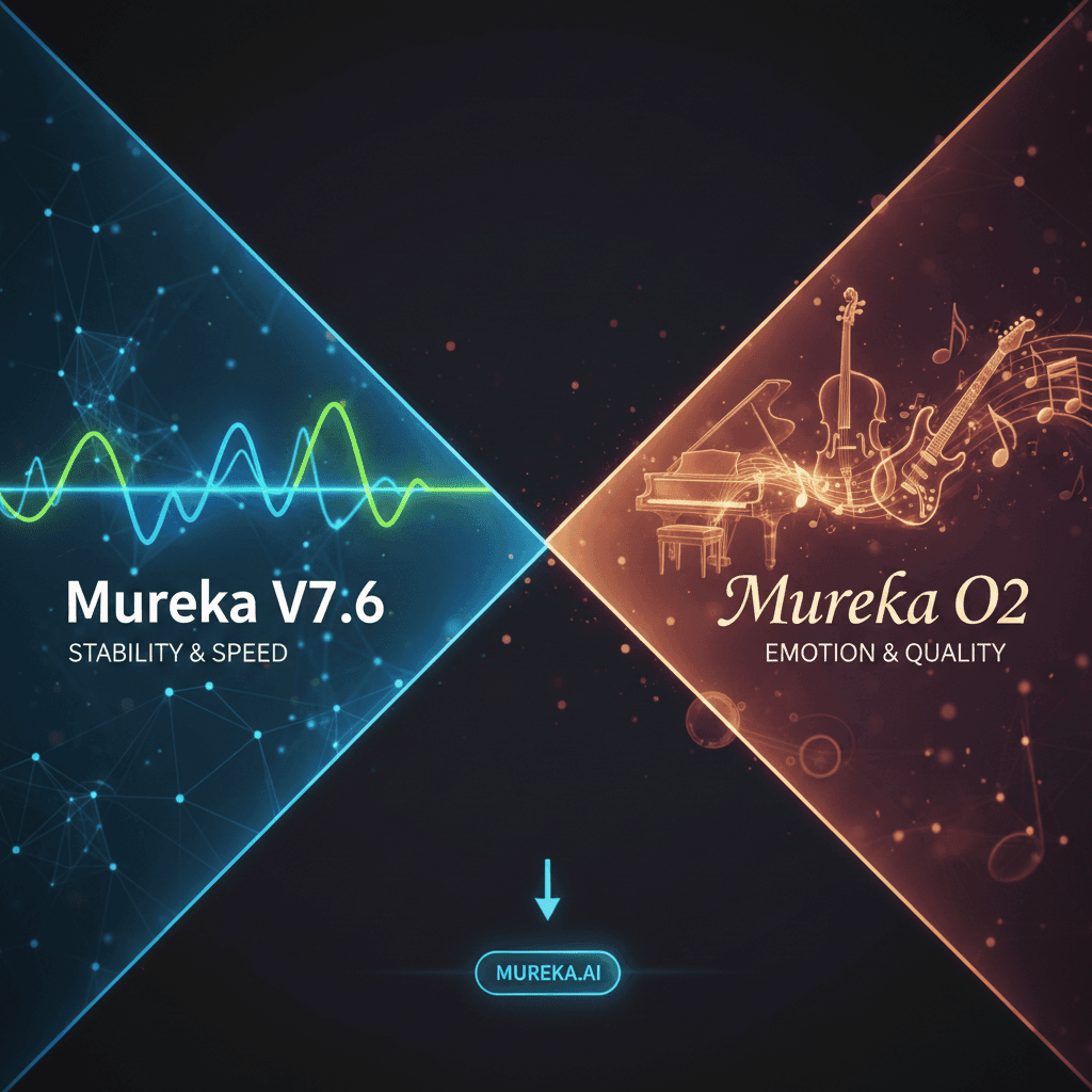 Mureka презентує подвійне оновлення: стабільність V7.6 проти емоційності O2