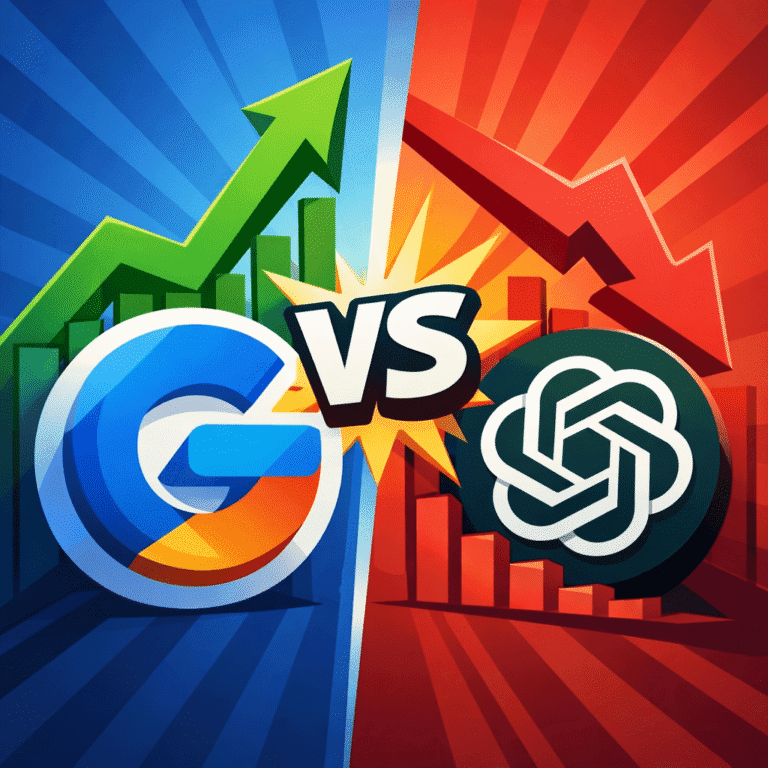 Google Gemini обігнав 20% ринку веб-трафіку AI-чатів — ChatGPT втрачає позиції