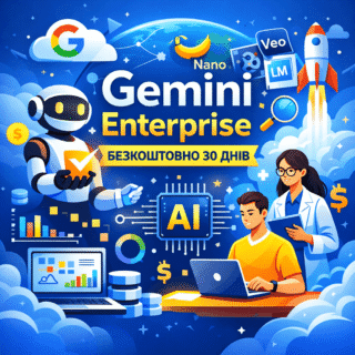 Google відкрив безкоштовний доступ до Gemini Enterprise на 30 днів