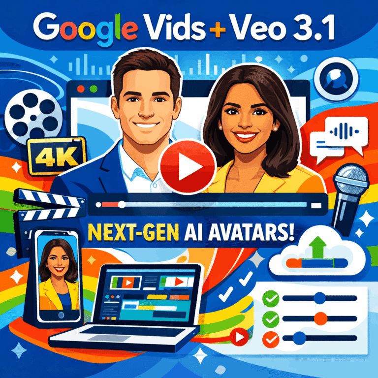 Google Vids отримує масштабний апгрейд: ШІ-аватари на базі Veo 3.1 стають ще реалістичнішими