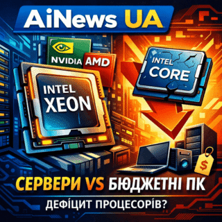 Intel Q4 2025: Дефіцит процесорів для ПК та ставка на серверні Xeon для ШІ