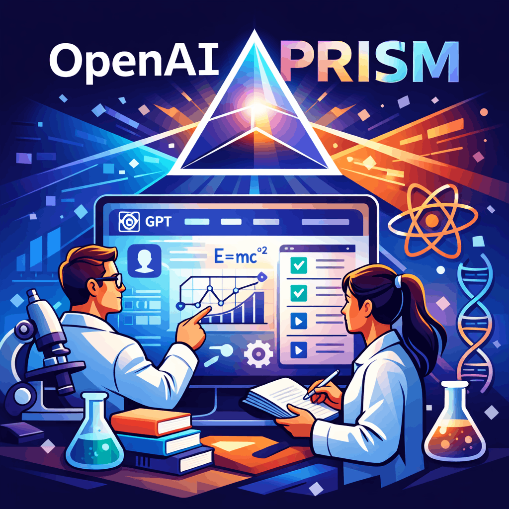 Prism від OpenAI: Як GPT-5.2 змінює написання наукових статей у 2026 році