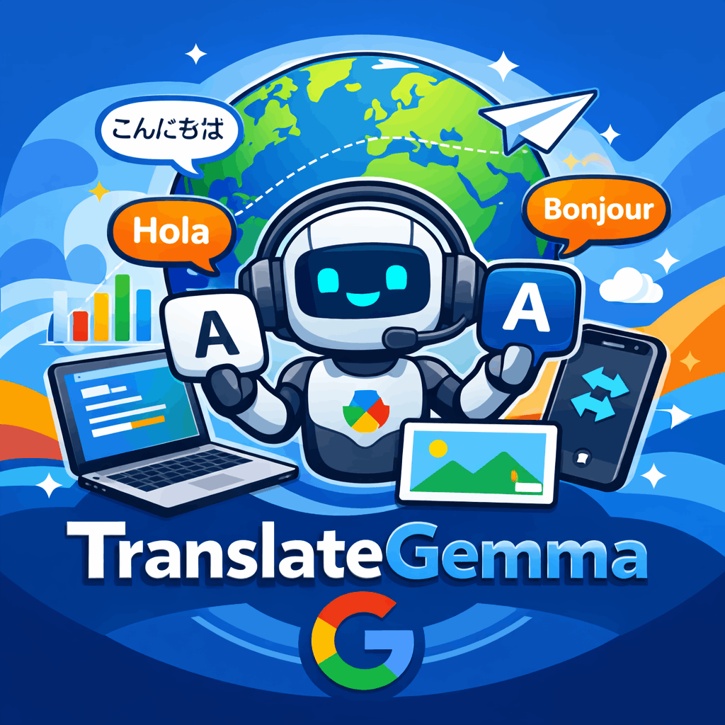 TranslateGemma: Нова відкрита модель для високоякісного машинного перекладу