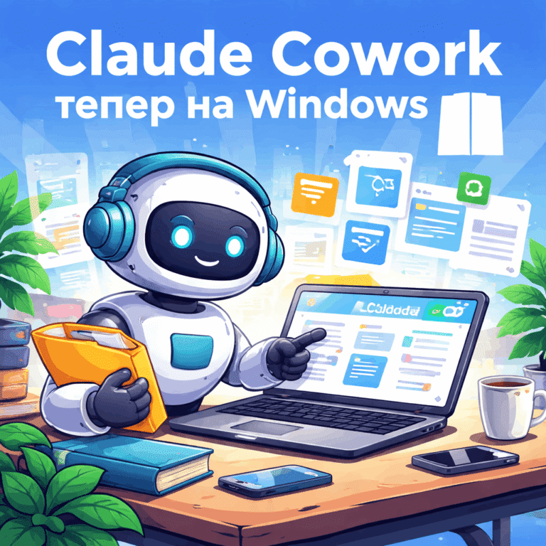 Anthropic випускає Claude Cowork для Windows: новий рівень інтеграції ШІ у робочі процеси