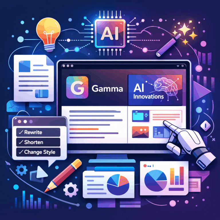 Gamma представила AI-оновлення для створення контенту