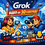 У Grok тепер можна створювати відео до 30 секунд безкоштовно