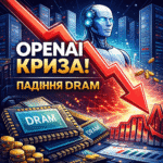 OpenAI шокувала ринок: ціни на пам’ять летять вниз
