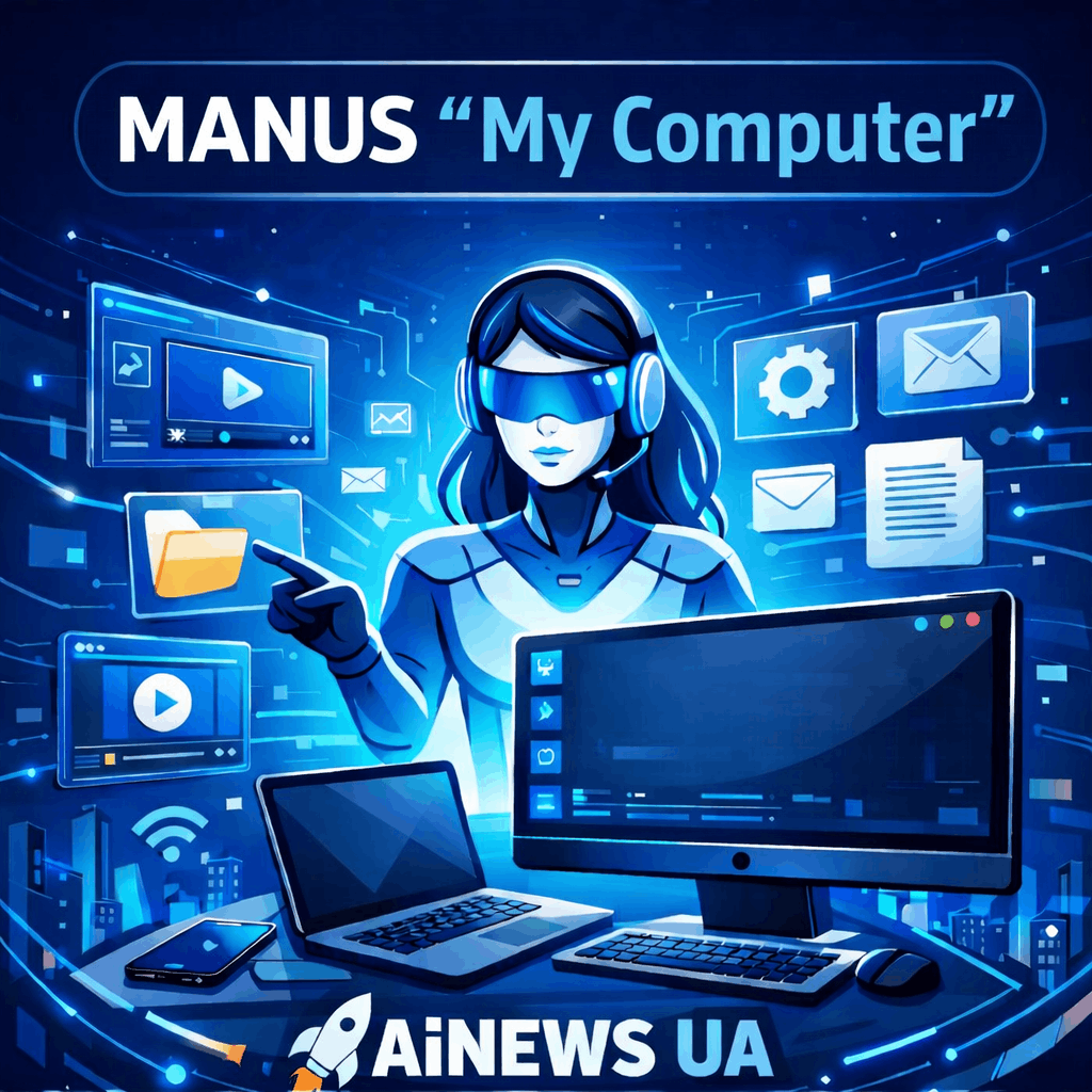 Manus “My Computer” — AI керує вашим ПК
