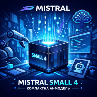 Mistral Small 4: Універсальна ШІ-модель для коду та міркувань