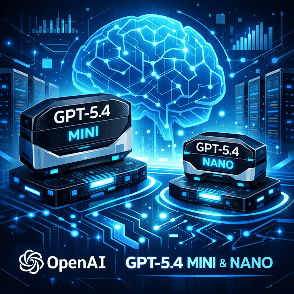 OpenAI представила нові моделі GPT-5.4 mini та nano
