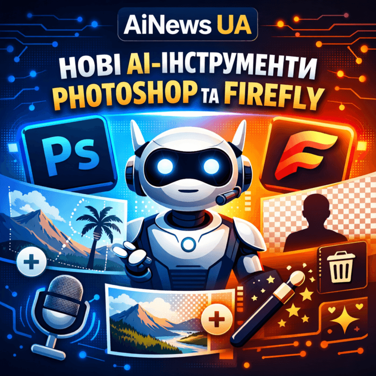 Adobe Photoshop запускає AI Assistant: Нові можливості Firefly 2026