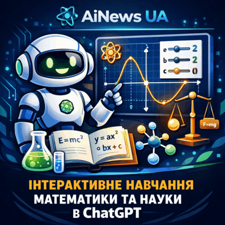 ChatGPT отримав інтерактивні пояснення для математики та науки: навчання стає візуальним