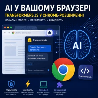 Як запустити Transformers.js у Chrome-розширенні: AI прямо в браузері