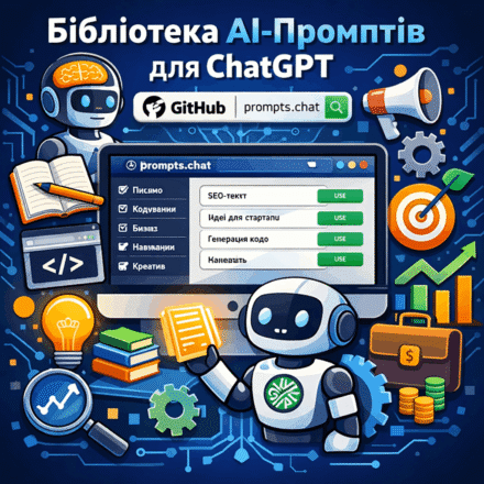Топ AI-промпти з GitHub: готові рішення для ChatGPT