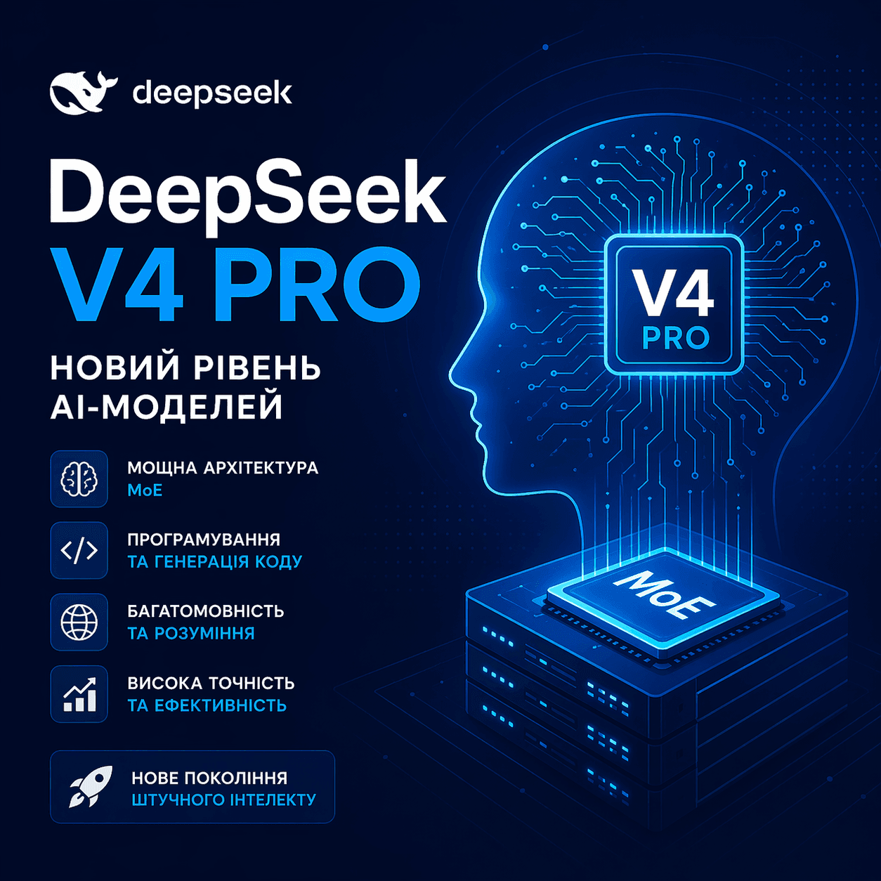 DeepSeek-V4: Новий стандарт потужності та ефективності ШІ