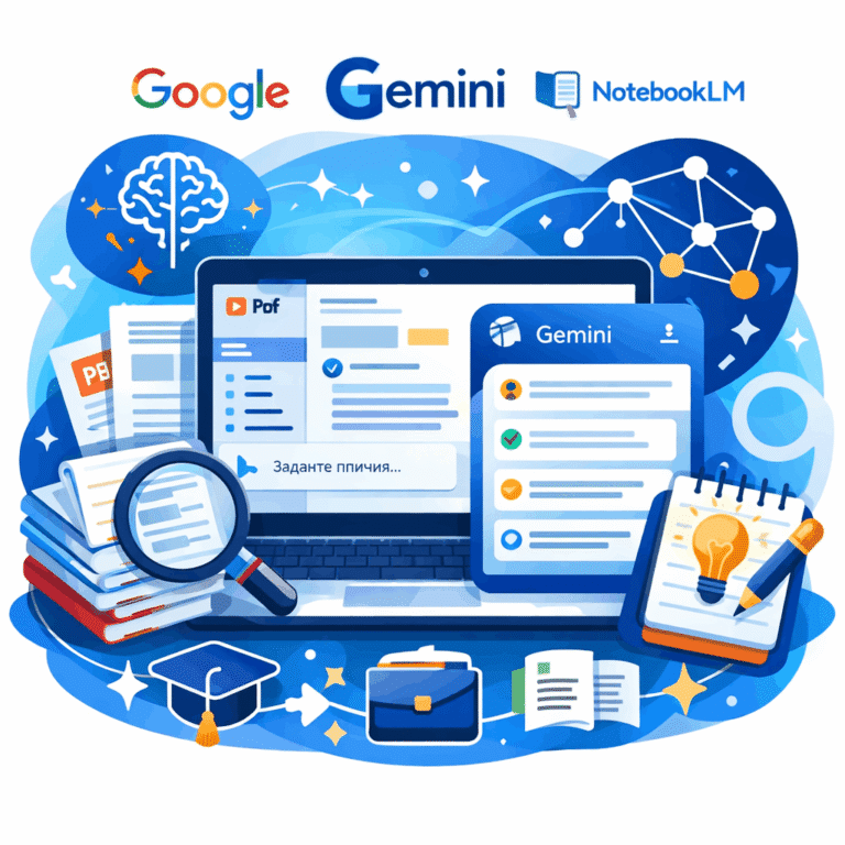 Gemini отримав NotebookLM: новий рівень роботи з AI-нотатками