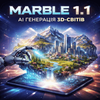 Marble 1.1: новий прорив у генерації 3D-світів