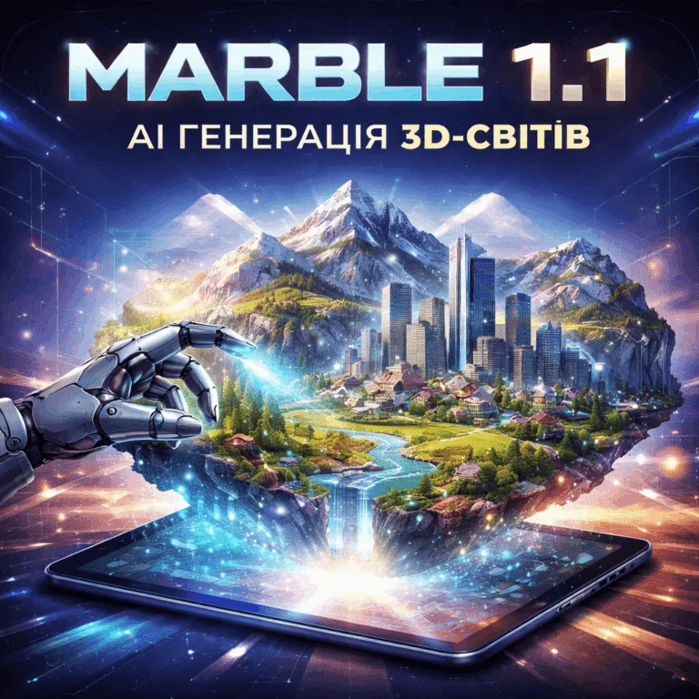 Marble 1.1: новий прорив у генерації 3D-світів