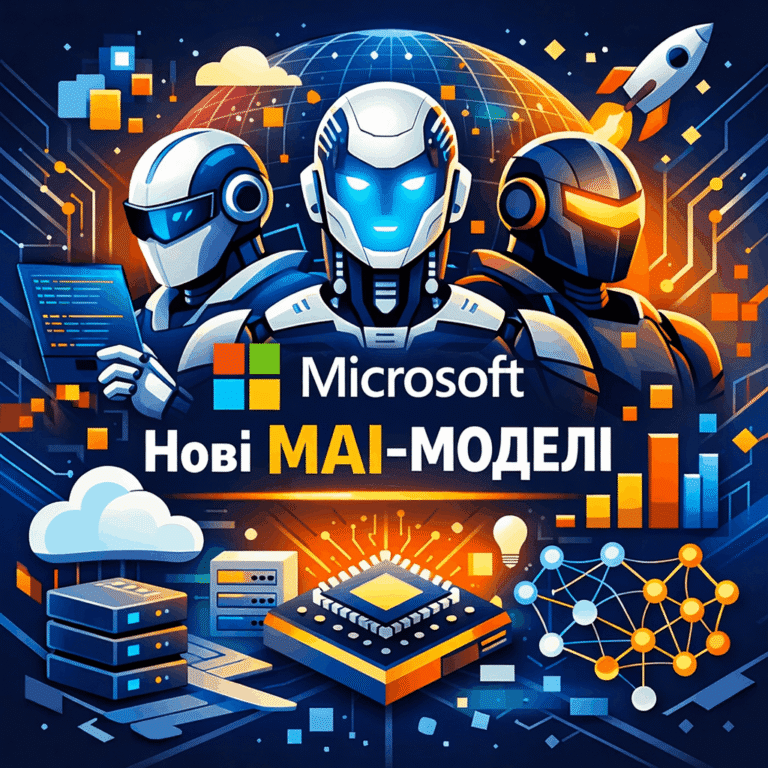Microsoft представила нові MAI-моделі: прорив у AI
