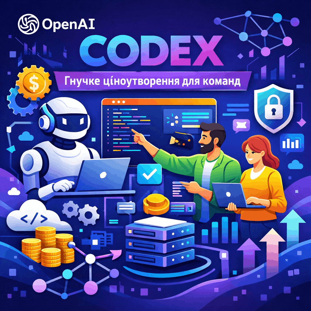 OpenAI запускає гнучке ціноутворення Codex для команд у ChatGPT