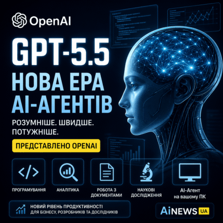 GPT-5.5 офіційно представлено: новий рівень AI для коду, науки та роботи