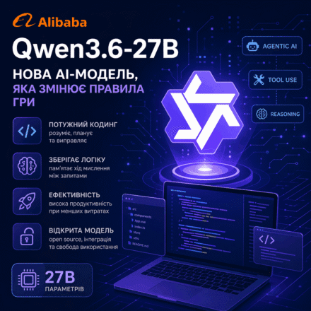 Qwen3.6-27B: нова модель від Alibaba, яка може змінити підхід до AI-розробки