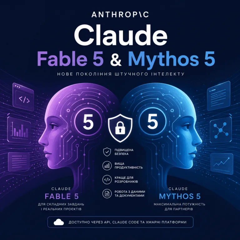 Claude Fable 5 та Claude Mythos 5