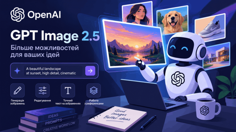 OpenAI пояснила, як створювати кращі зображення за допомогою GPT Image 2.5
